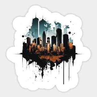 Cityscape Sticker